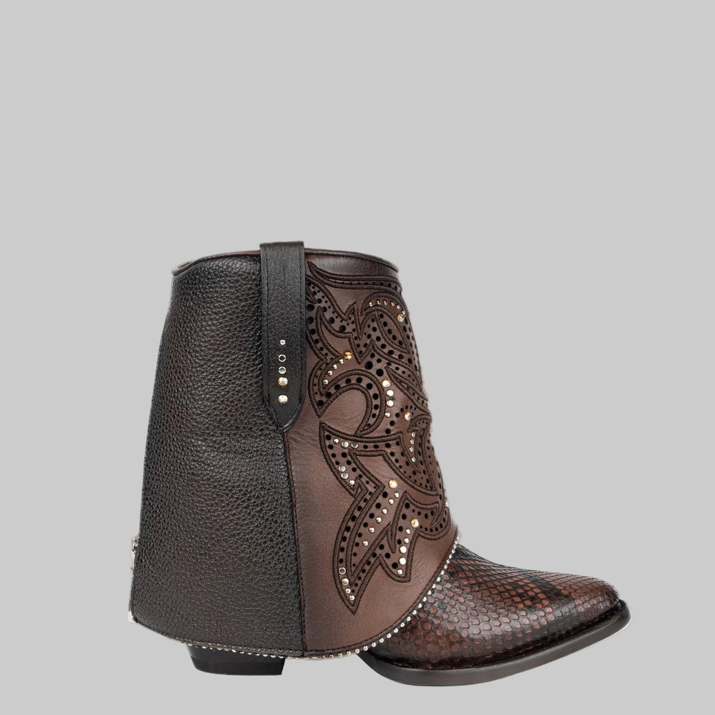 Botin Cuadra Piton Belly Plunge Trufa 4A43PH