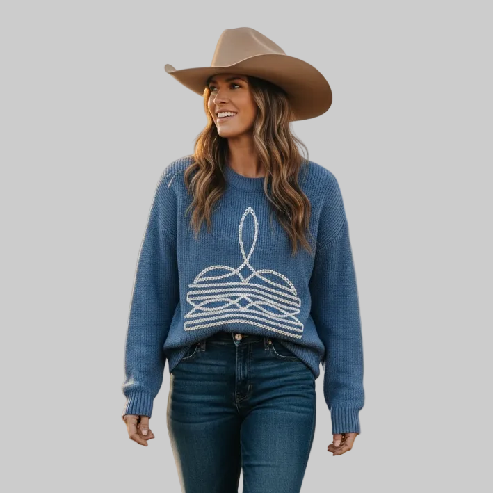 Sudadera Cactus Brand azul