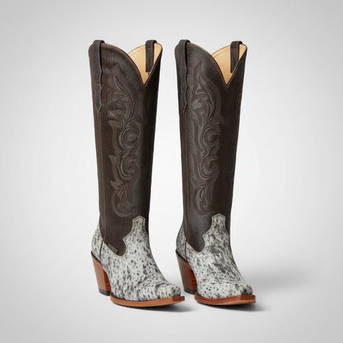 Bota Desobediente Junia Pelo de Vaca