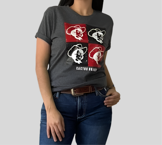 Playera Cactus Brand Pop Art
