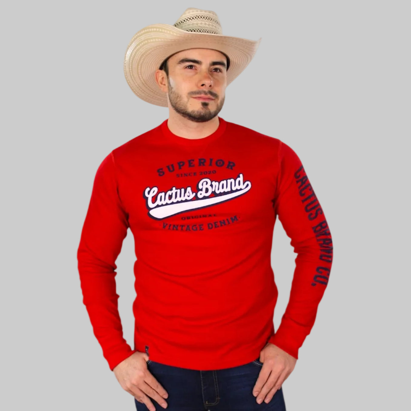 Playera Cactus Brand Térmica