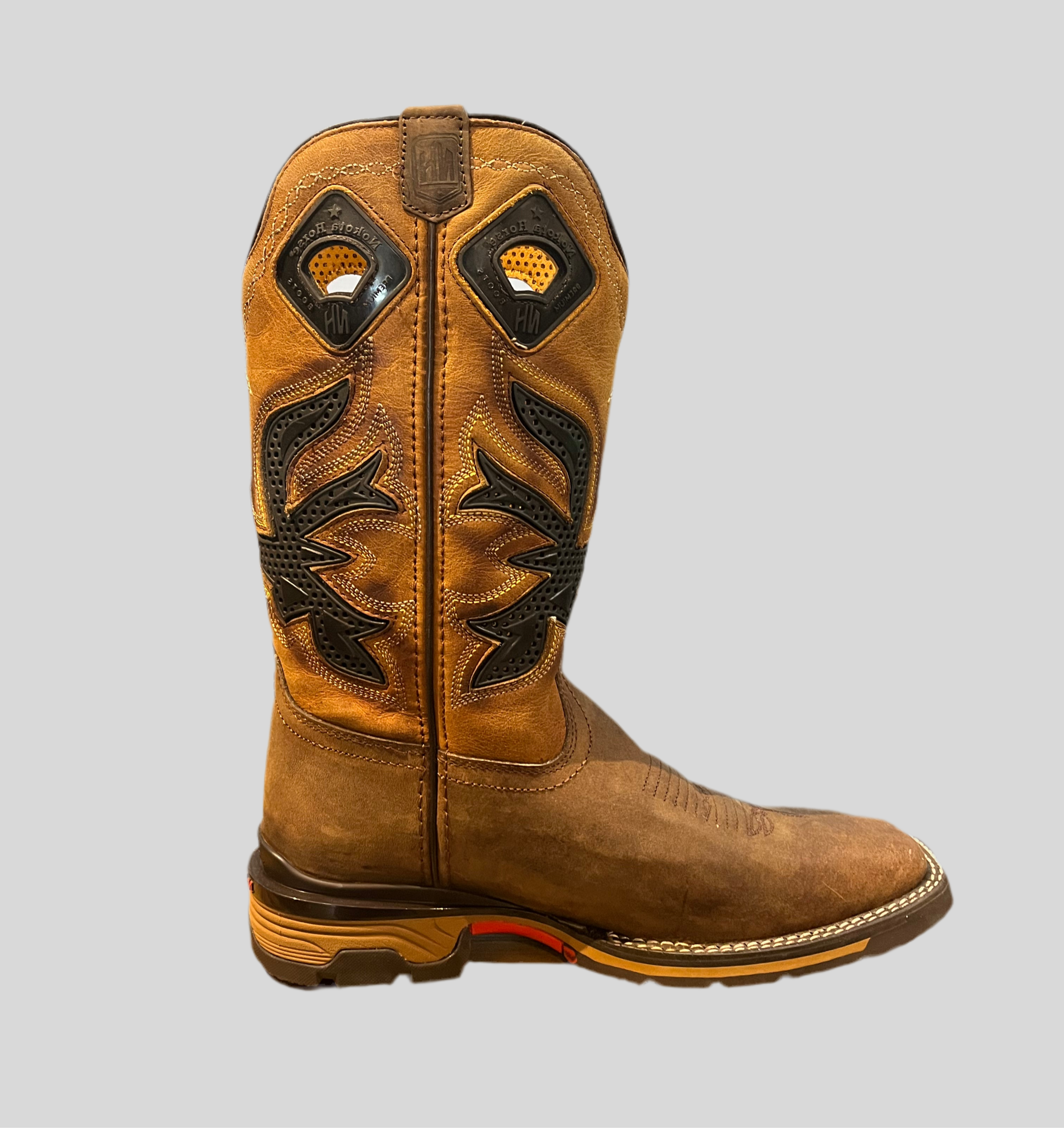 Bota Nokota Work #8176 Apache Cafe. LEWIS 18