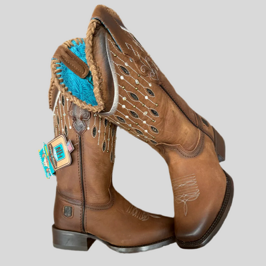 Bota Nokota #7160 Crazy H Miel. ERIKA 10
