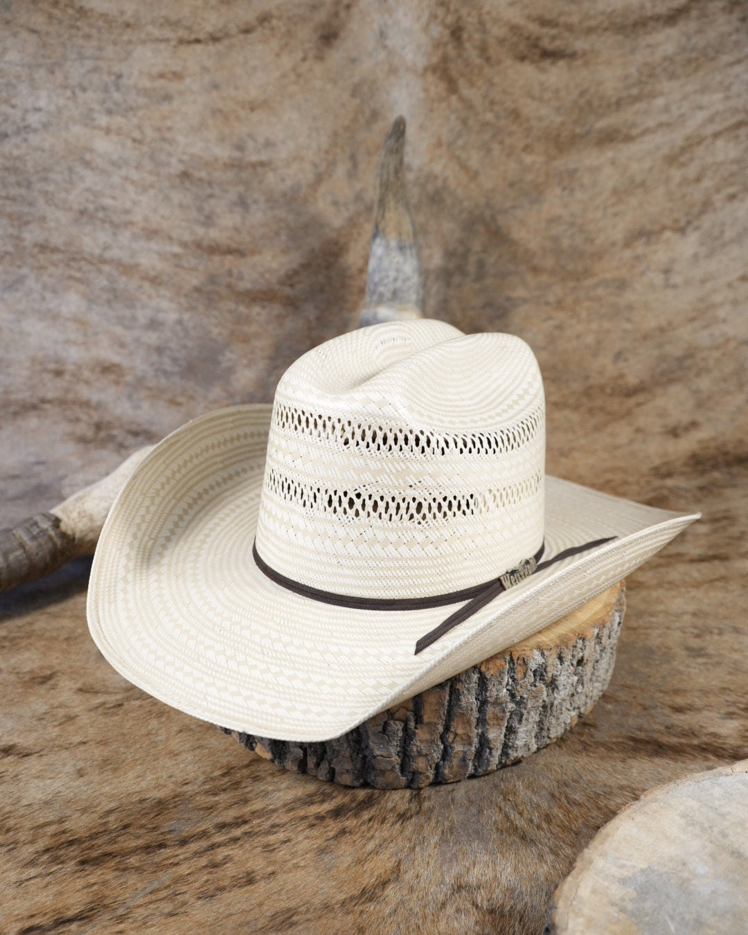 Sombrero West Point 100X Durango Bicolor Doble Randado