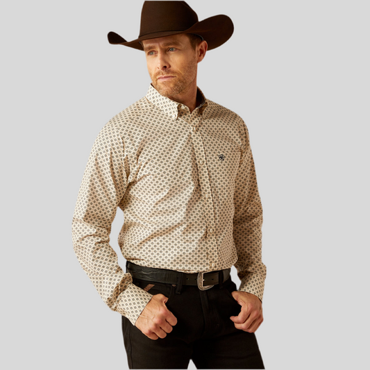 Camisa Ariat Fraiser Corte Fitted