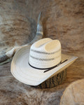 Sombrero West Point 100X George Bicolor Doble Randado