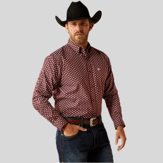 Camisa Ariat Team Omar Corte Clásico 10054055