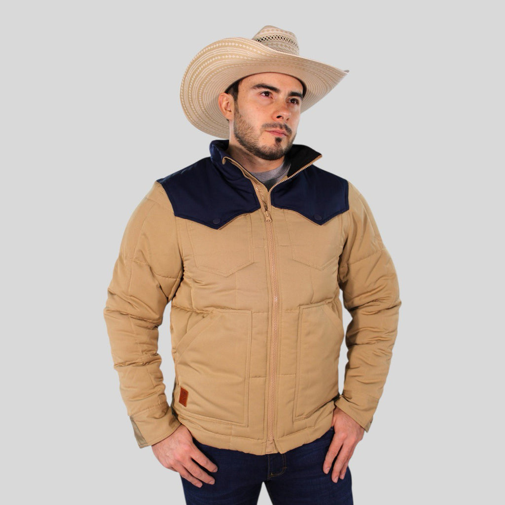 Colt Jacket Navy/Tan