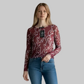 Blusa Mesh Cactus brand Tinta