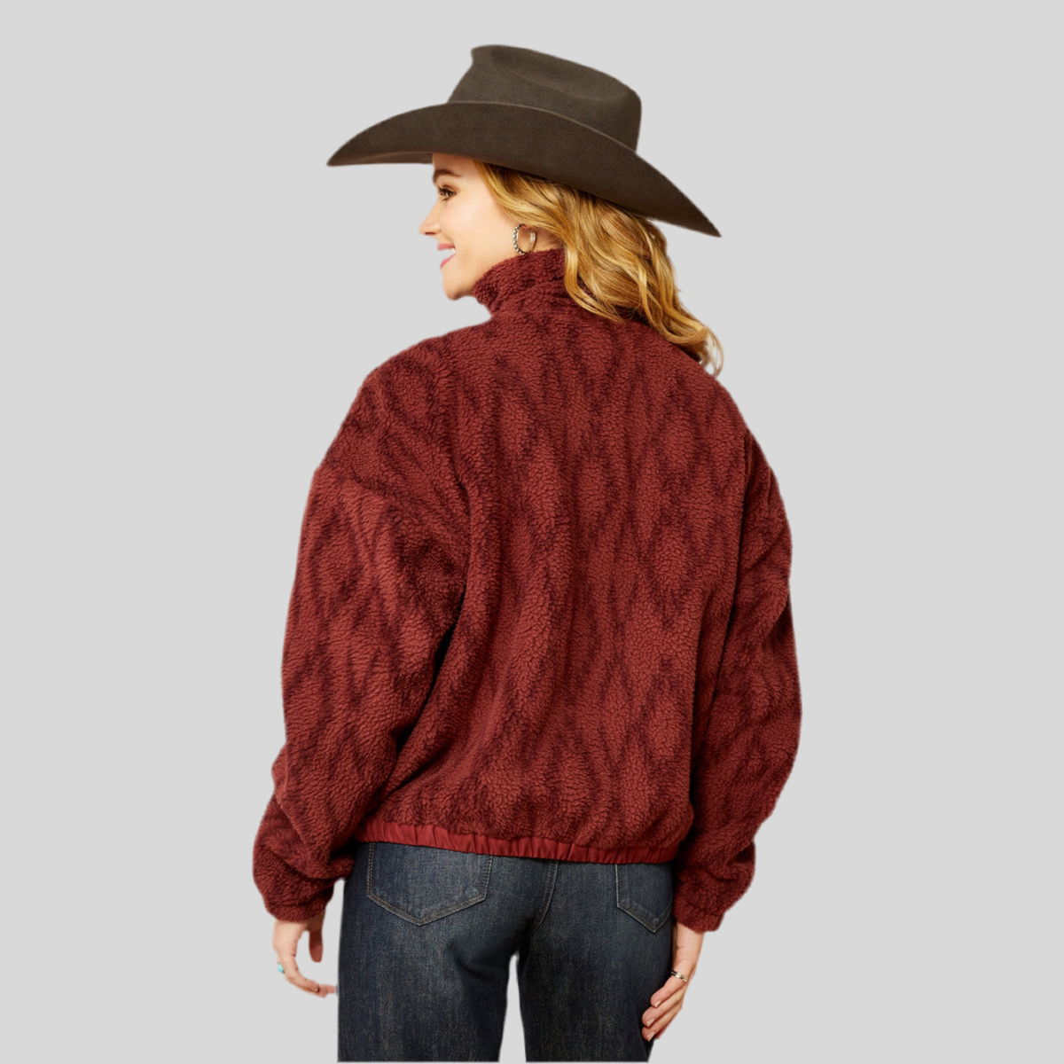 Sherpa Blocked JKT Tonal Port Print 10052399