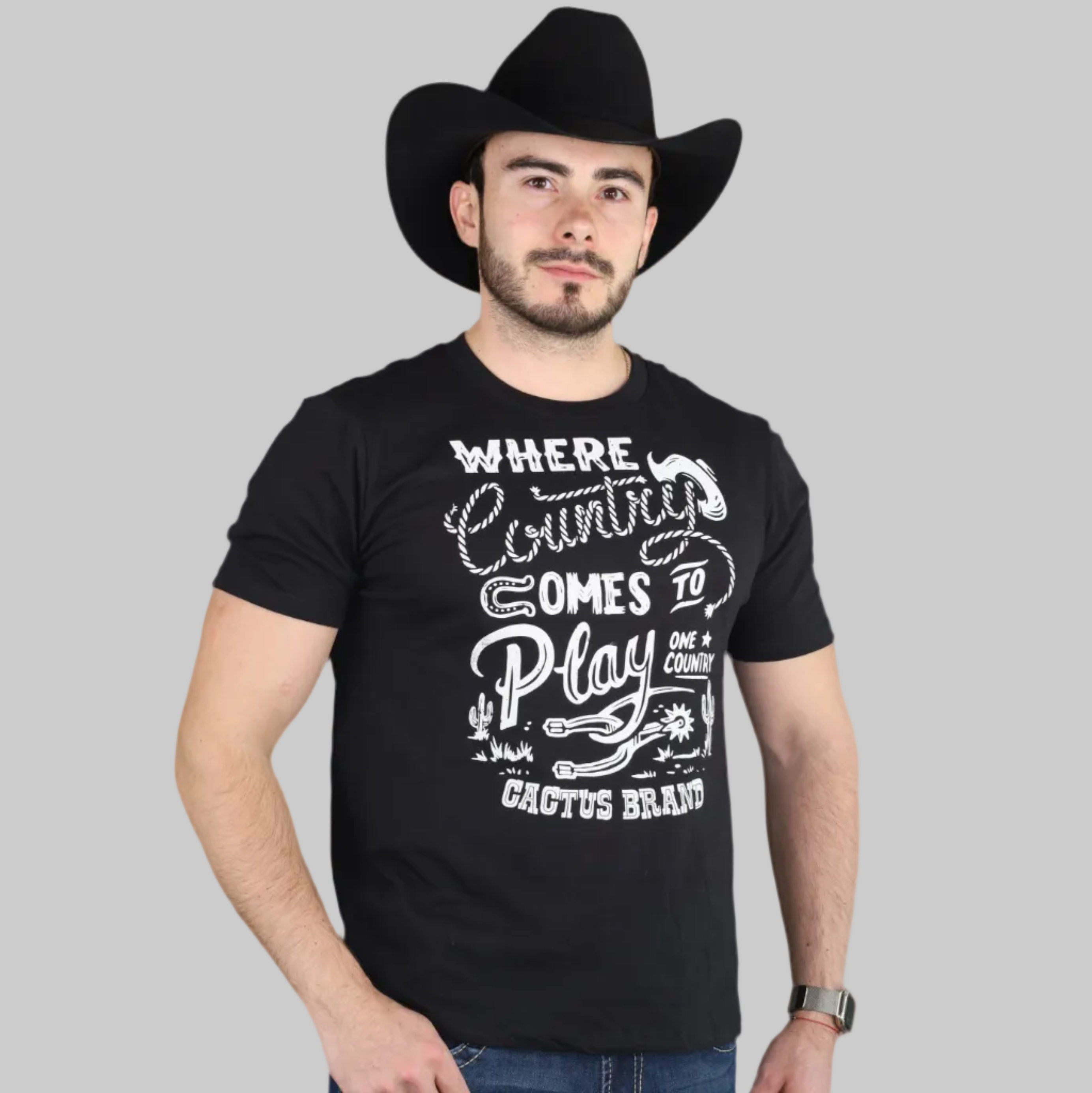Playera Cactus Brand