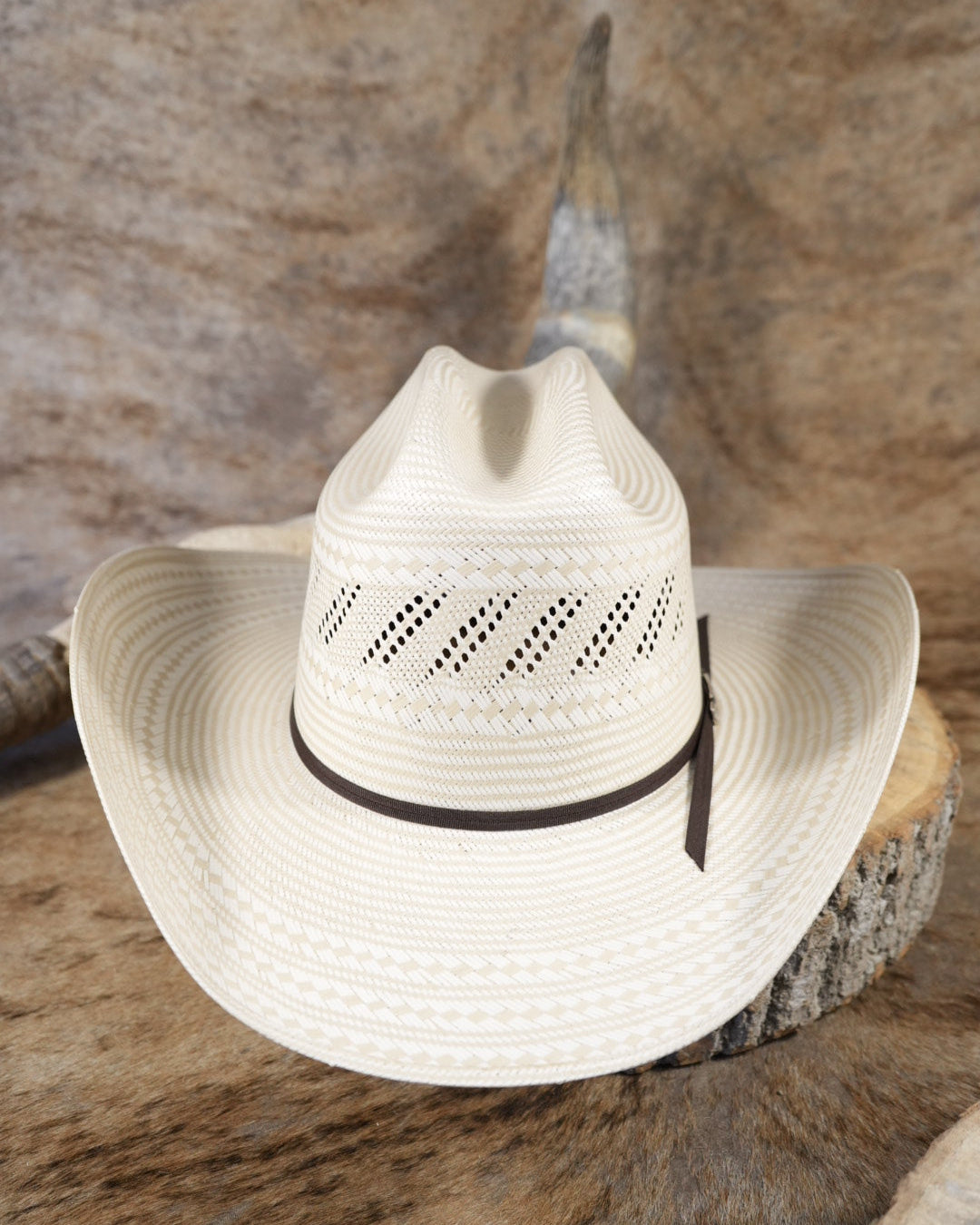 Sombrero West Point 100X Durango Bicolor Randado Diagonal