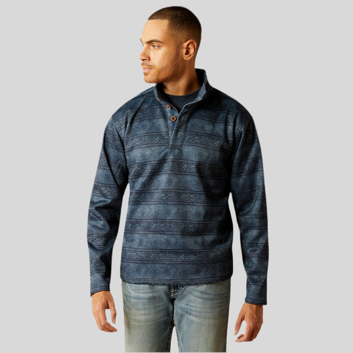Wesley SWTR Blue Southwest Serape 10052697