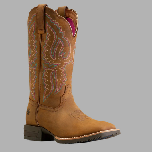 Bota Vaquera Ariat de dama Hybrid Ranchwork 10047043