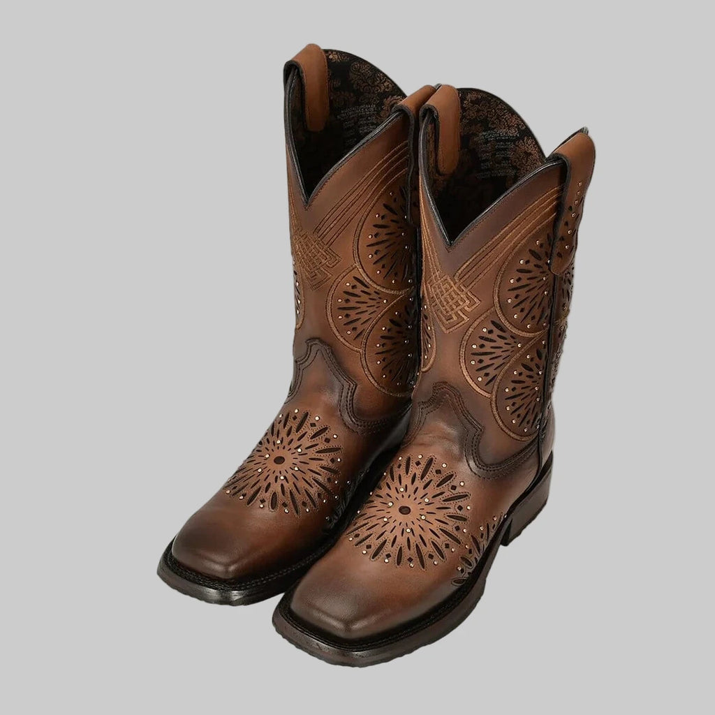 Bota Cuadra Res Crust Camboya Café 4M03RS