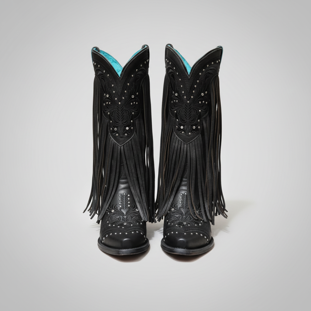 Bota Nokota #8153 Palomino Negro. LUCREZIA 05