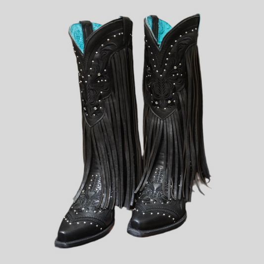 Bota Nokota #8153 Palomino Negro. LUCREZIA 05