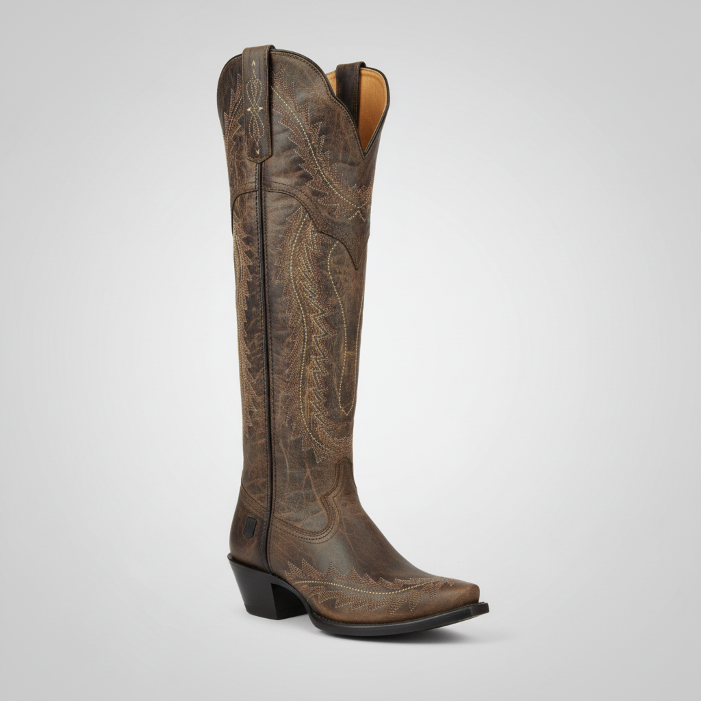 Bota Nokota #0591 Rhubi Loco Oatmilk. SAMANTHA 06