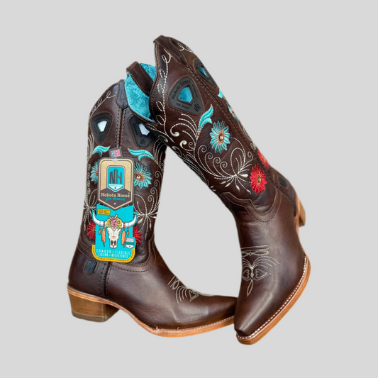 Bota Nokota #0275 Cabra Vulcano Brass. TAMARA 05