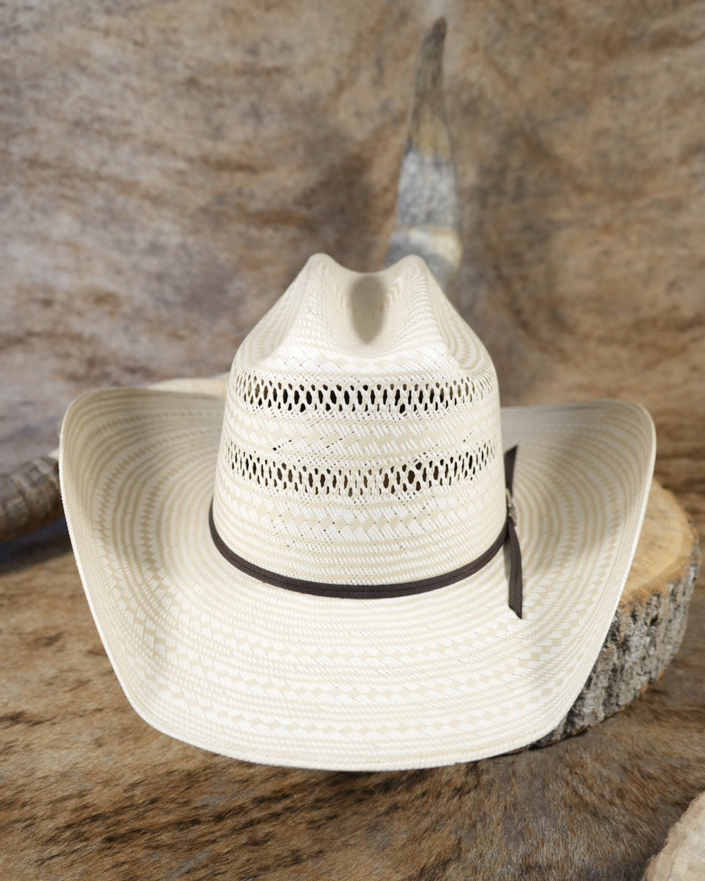 Sombrero West Point 100X Durango Bicolor Doble Randado