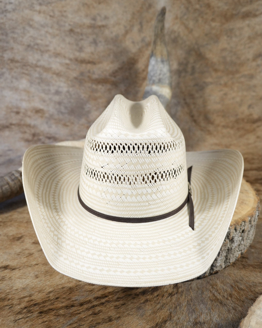 Sombrero West Point 100X Durango Bicolor Doble Randado