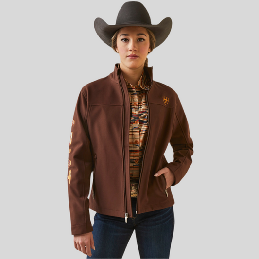 Team Logo Softshell Chimayo JKT Sahaved Chocolate 10046017