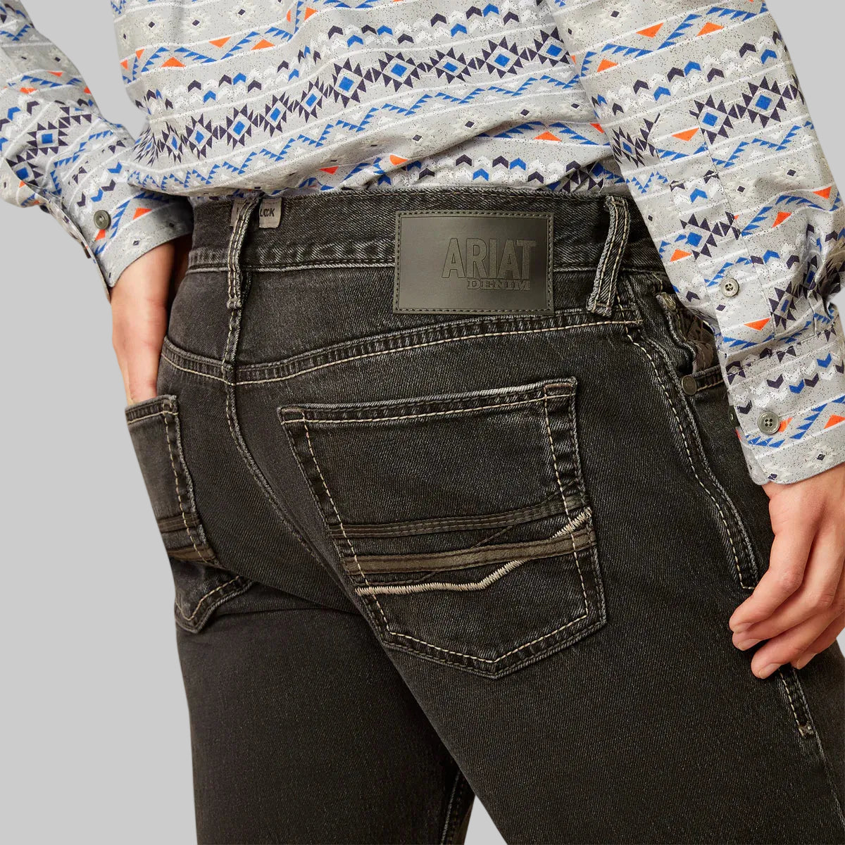 Jeans Ariat M7 Slim Onyx Corte Recto