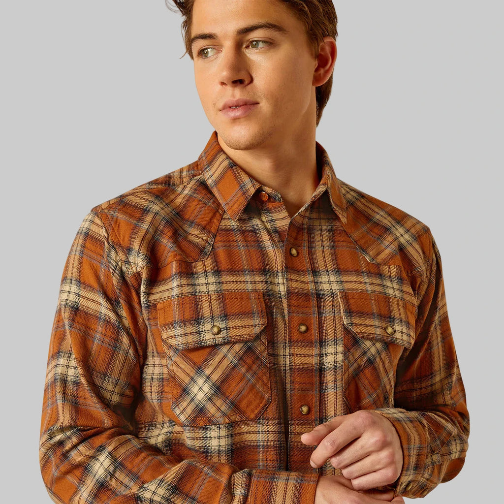 Camisa Ariat Haiden Corte Retro.