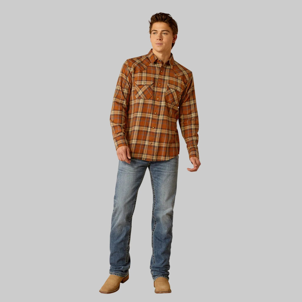Camisa Ariat Haiden Corte Retro.