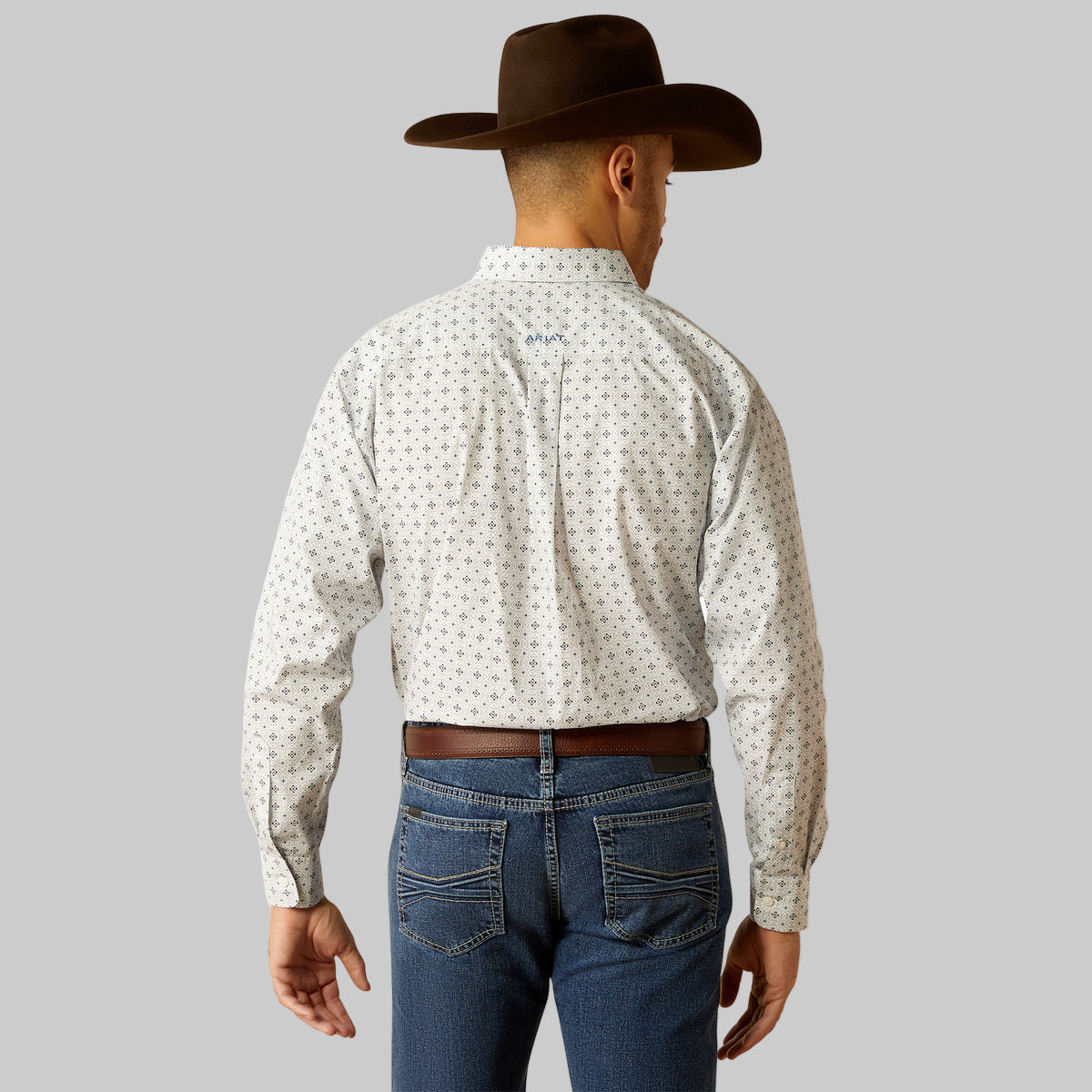Camisa Ariat Libre De Arrugas Lucca Corte Clásico