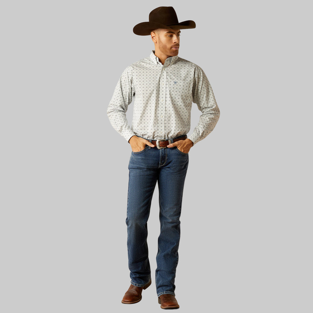 Camisa Ariat Libre De Arrugas Lucca Corte Clásico