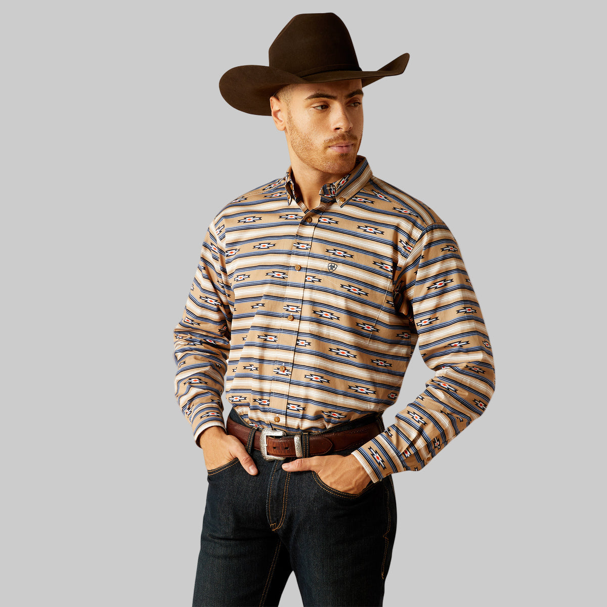 Camisa Ariat Trace Classic Fit