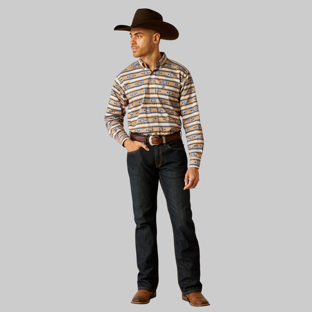 Camisa Ariat Trace Classic Fit