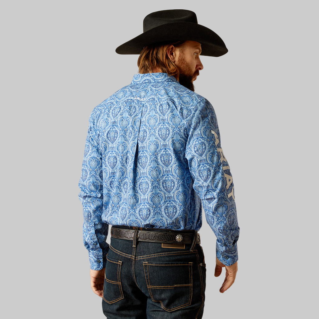 Camisa Ariat Team Kellan Corte Fitted.