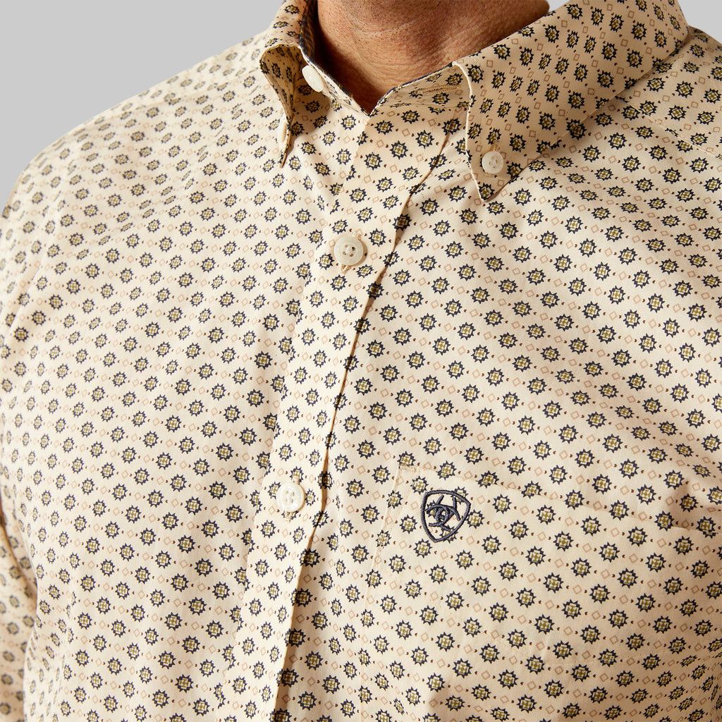 Camisa Ariat Libre De Arrugas Fraiser Corte Fitted
