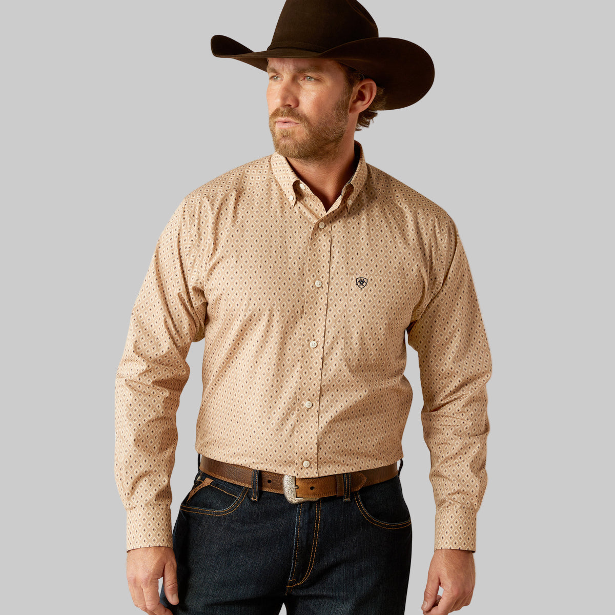 Camisa Ariat Libre De Arrugas Frazier Corte Clásico