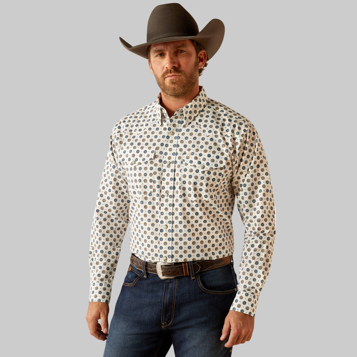 Camisa Ariat Warren Classic Fit