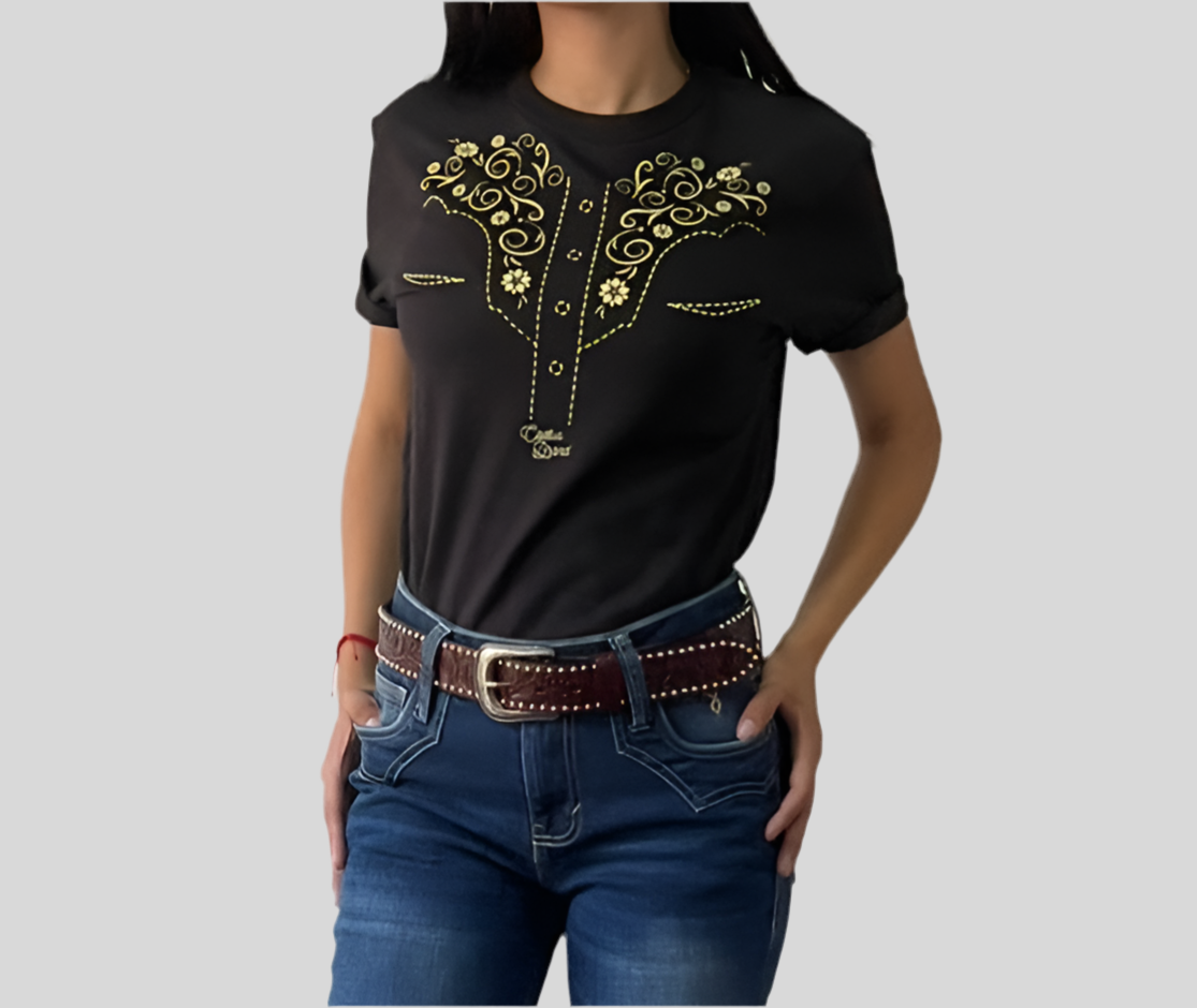 Playera Charra