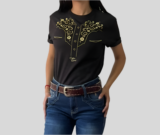 Playera Charra