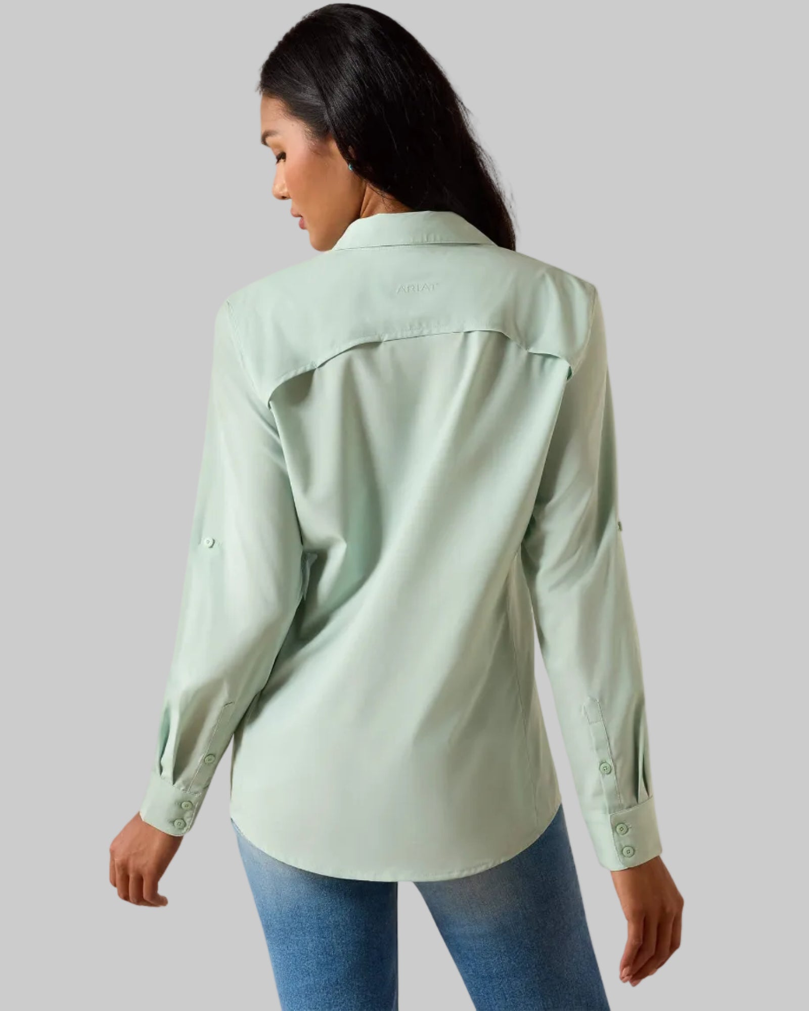 Camisa Ariat Silt Green VentTek