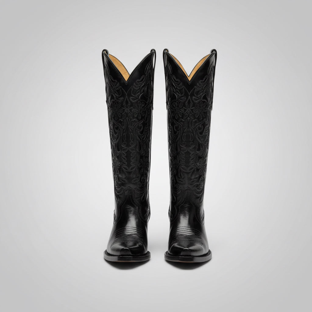 Bota Desobediente Rebeca Camaleón Black Cherry