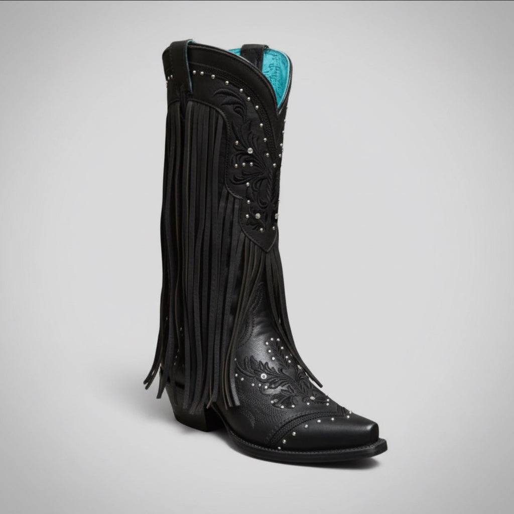 Bota Nokota #8153 Palomino Negro. LUCREZIA 05