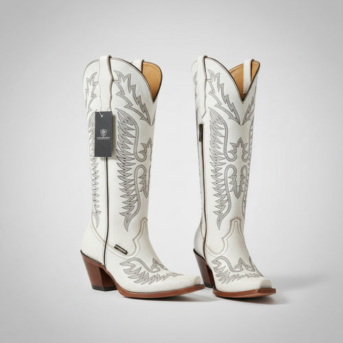 Bota Desobediente Junia Blanco
