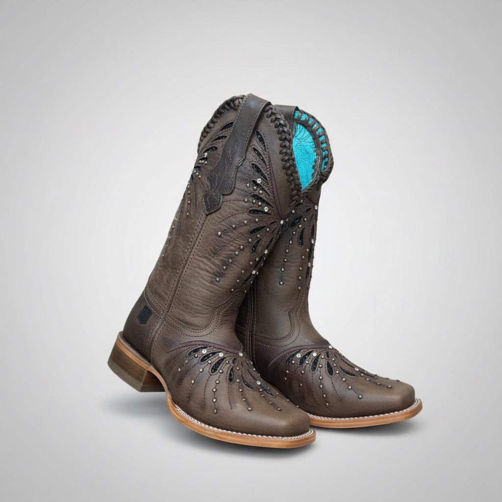 Bota Nokota #3539 Bay Apache. VITTORIA 15