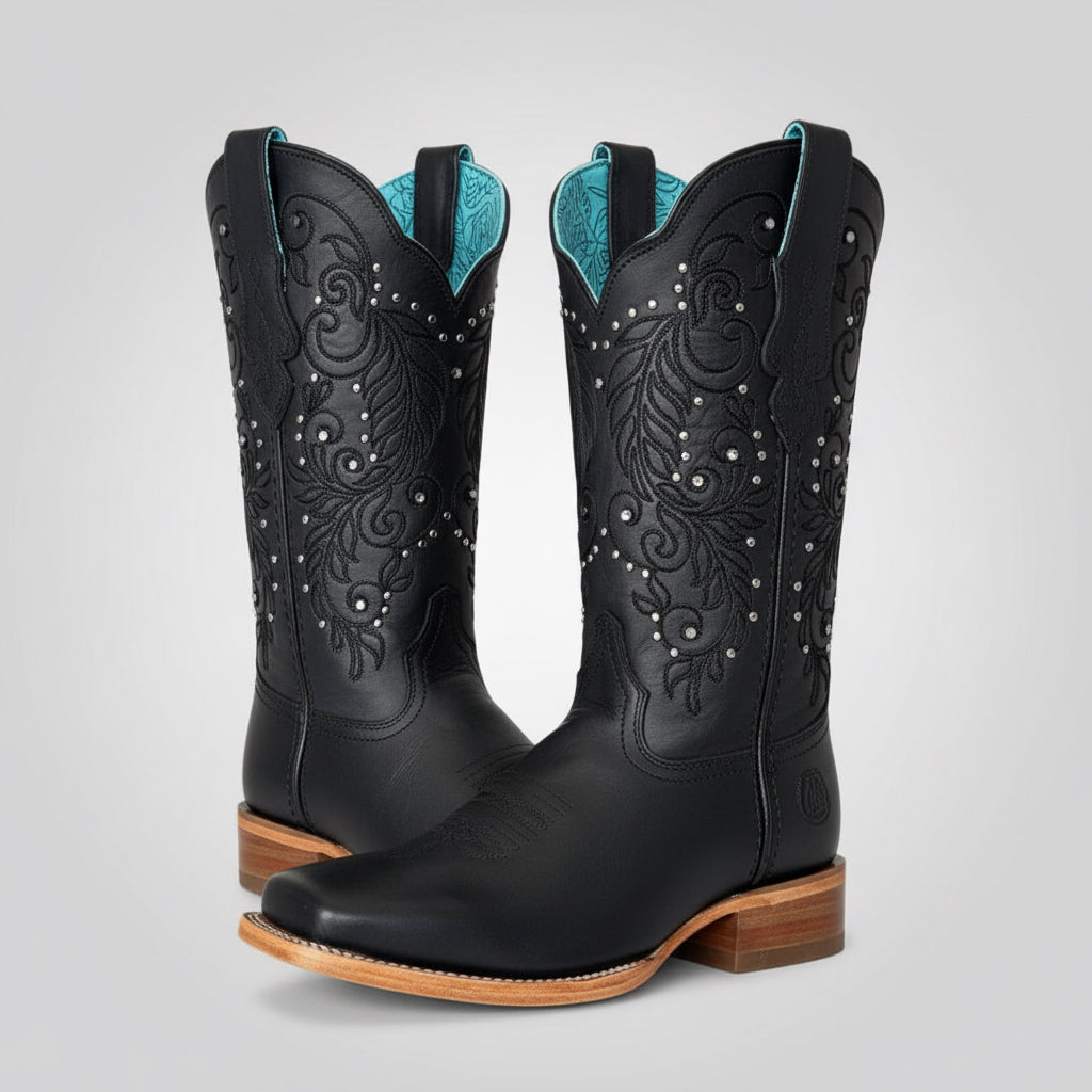 Bota Nokota #4523 Vaccheta negro. JESSENIA 15