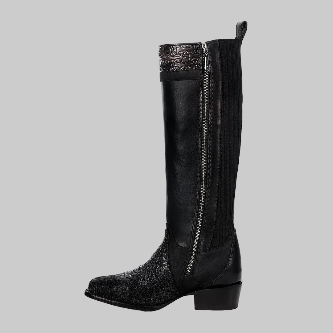 Bota Cuadra Mantarraya Negro 4X01MA