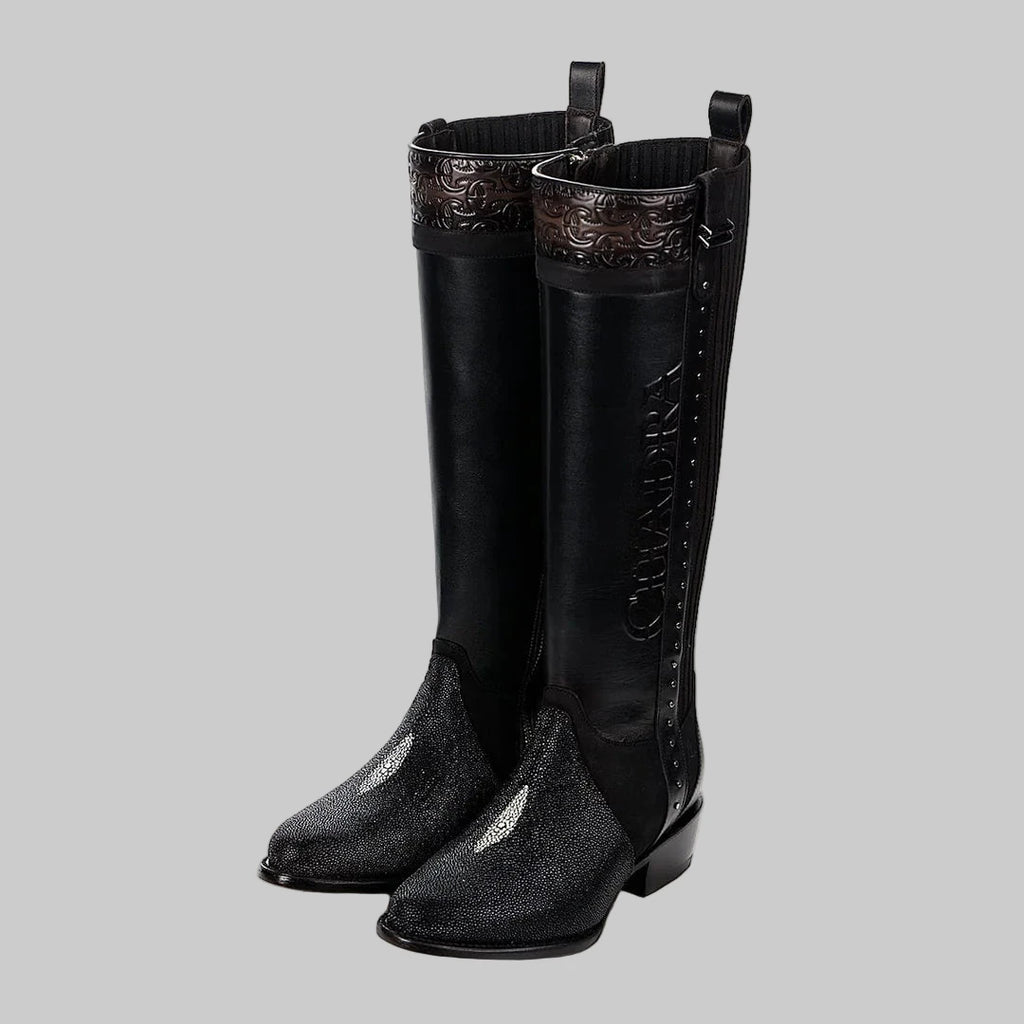 Bota Cuadra Mantarraya Negro 4X01MA