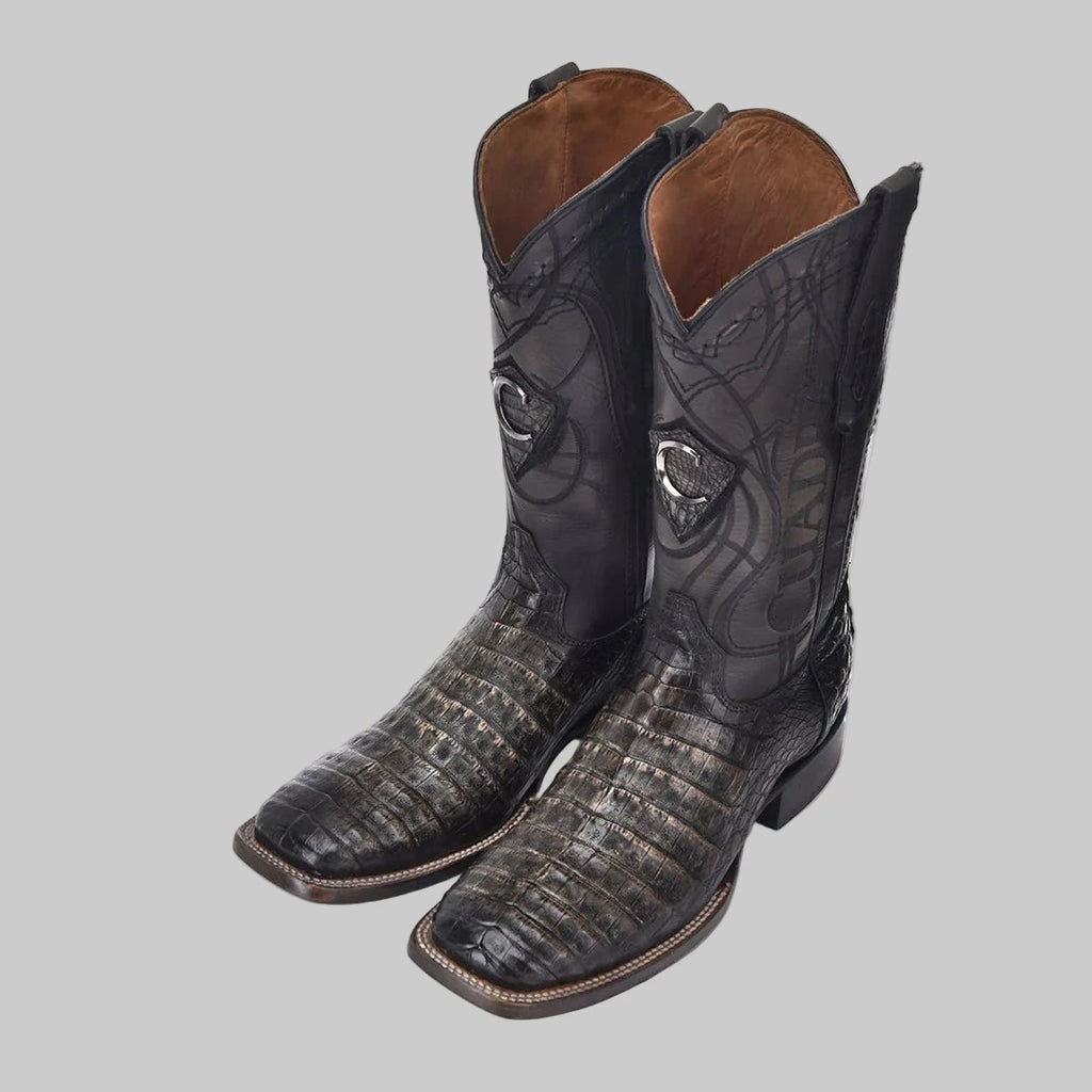 Bota Cuadra Caimán Fucus Lomo Belly Atlantis Negro 3Z2LFY