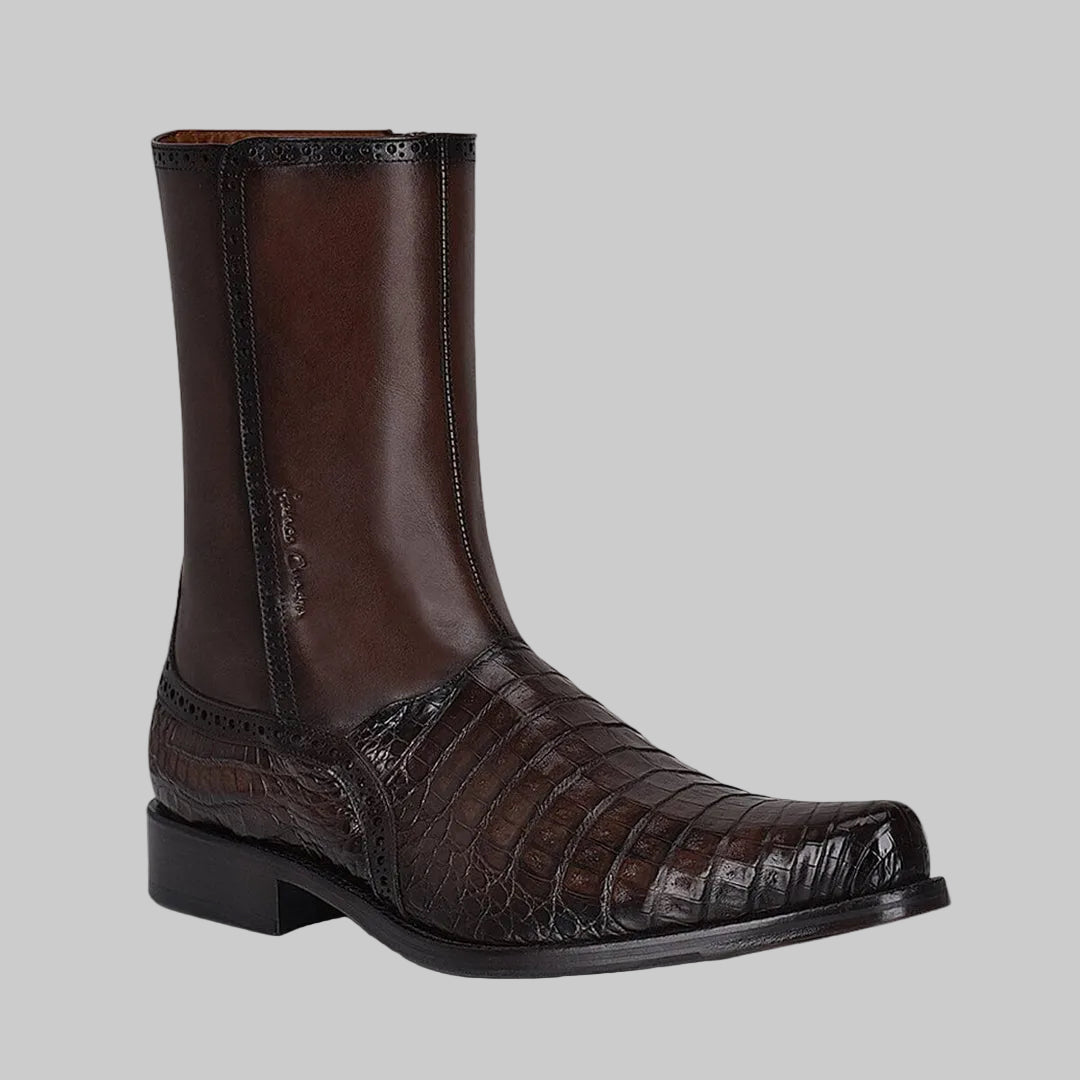 Bota Cuadra Caimán Ternera Inca Café 827FWTS