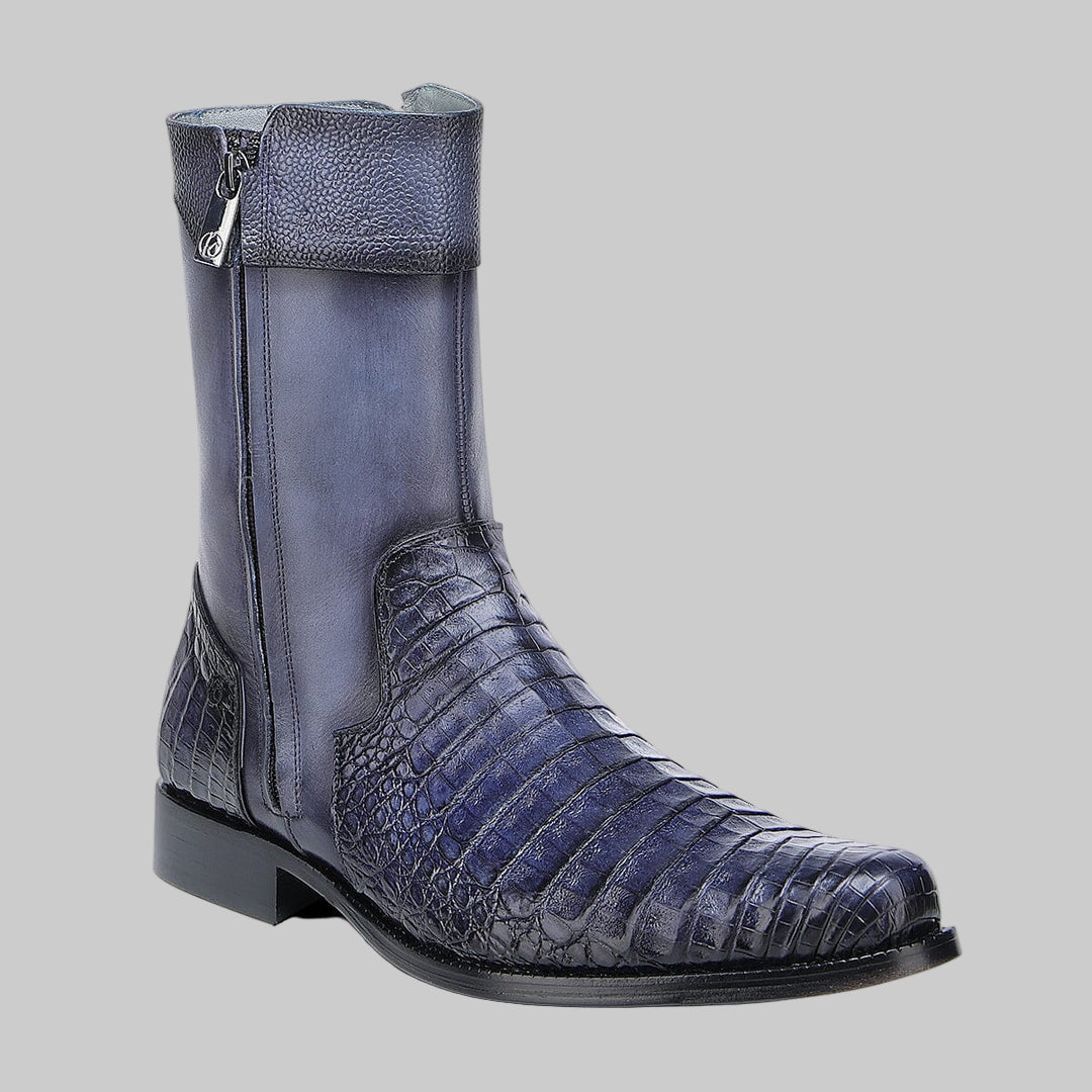 Bota Cuadra Caimán/Ternera Baby Gris